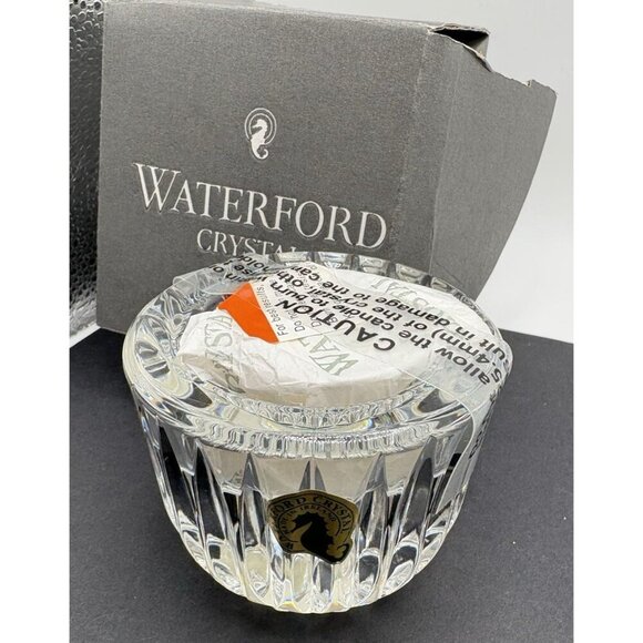 Waterford Crystal Anya Votive Candle Holder - Never Used and In Original Box - Picture 1 of 7